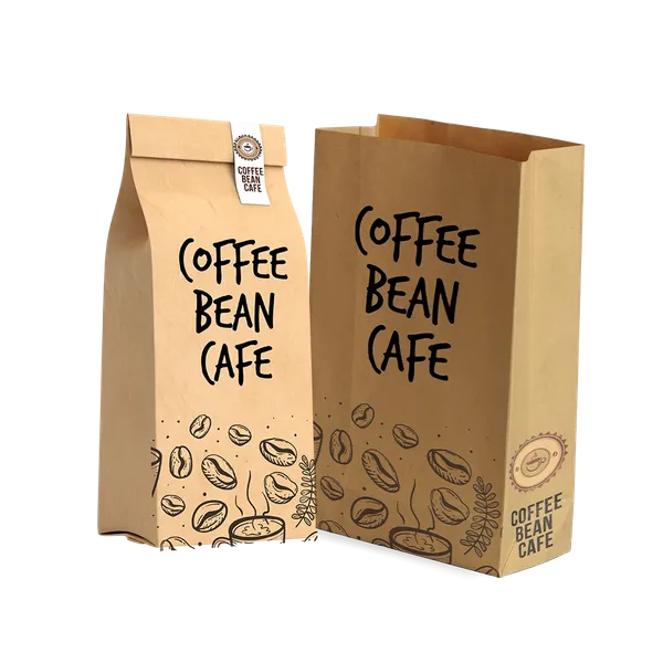 Kraft Paper Food Bag - Custom Canvas Now