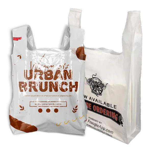 Eco-friendly Plastic To Go Bag - Custom Canvas Now