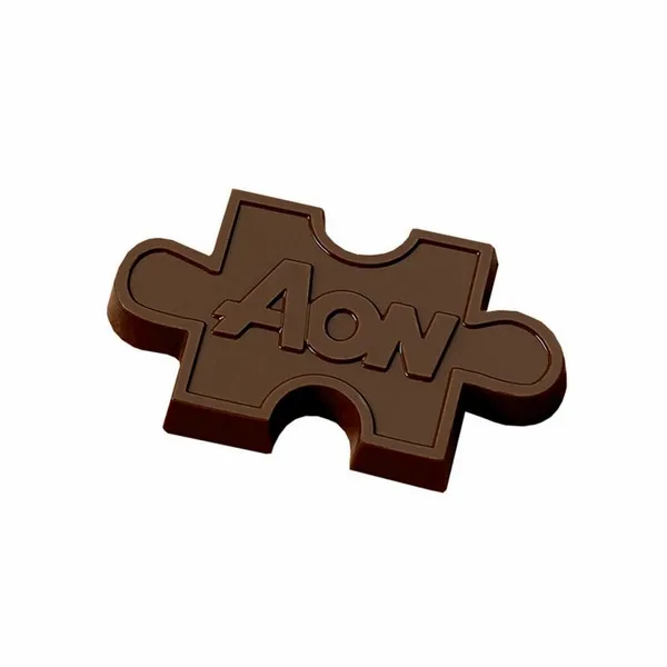 Wrapped Chocolate Shapes (3/4oz.) - Custom Canvas Now