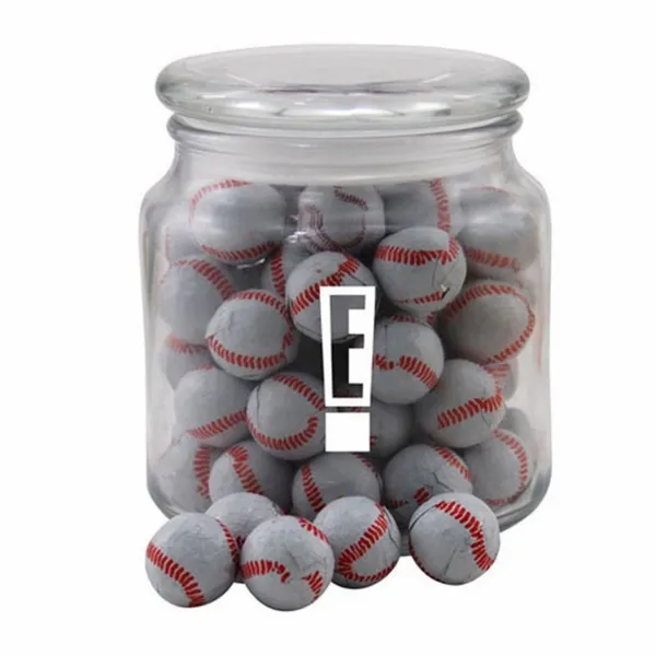 Jar with Chocolate Baseballs - SG400 - Custom Canvas Now