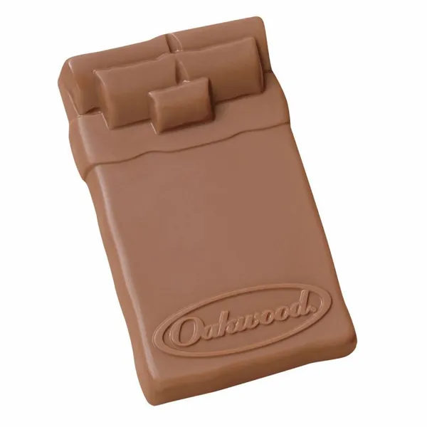 Chocolate Shapes-Bed - Custom Canvas Now