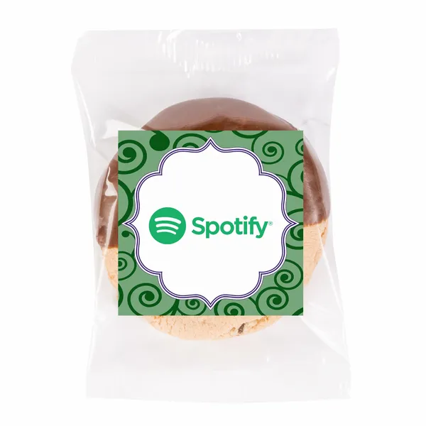 Fresh Beginnings Individually Wrapped Dipped Chocolate Chip Cookie - Custom Canvas Now