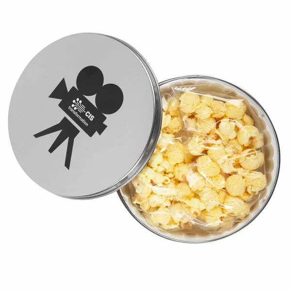 Movie Reel Tin - Butter Popcorn - Custom Canvas Now