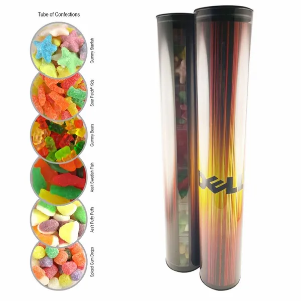 Clever Candy Tube of Confections - Custom Canvas Now