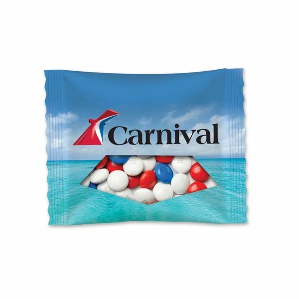3/4 oz. Color Choice M&M'S® in Full Color Promo Pack - Custom Canvas Now