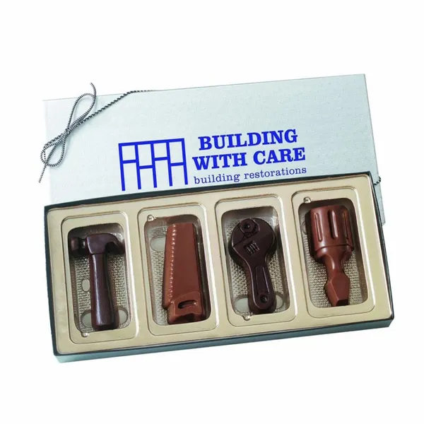 4 Chocolate Tools in a Gift Box - Custom Canvas Now