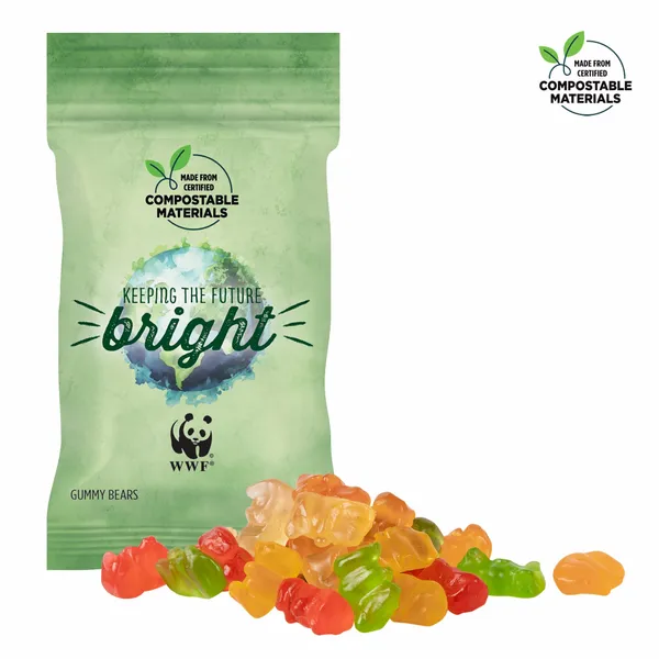 1oz ECO-Digibag, Compostable & Full Color, Gummy Bears - Custom Canvas Now