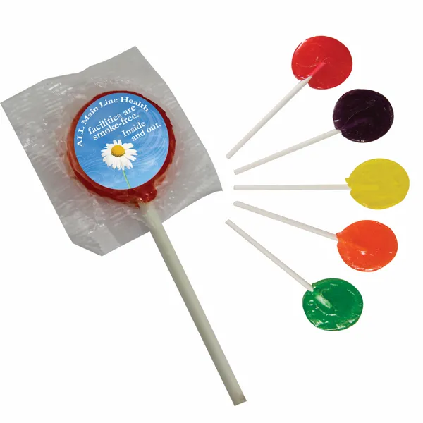 Lollipop w/ Round Label - Custom Canvas Now