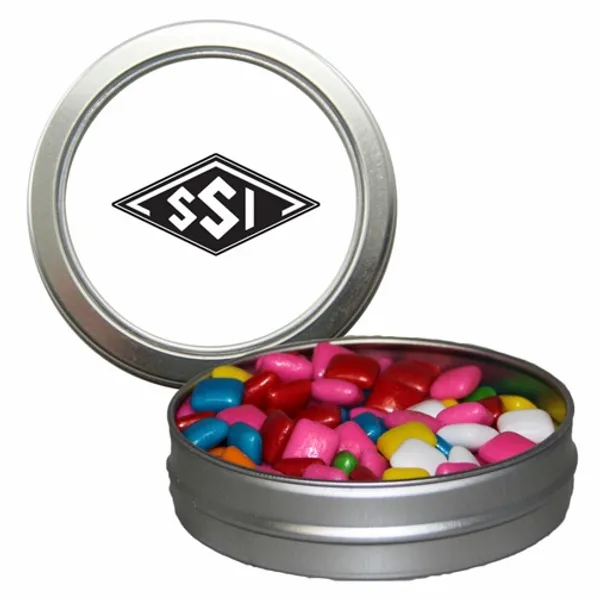 Candy Window Tin Short Round - Custom Canvas Now