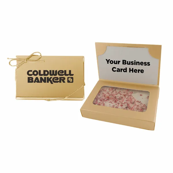 Business Card Box with Peppermint Bark - Custom Canvas Now