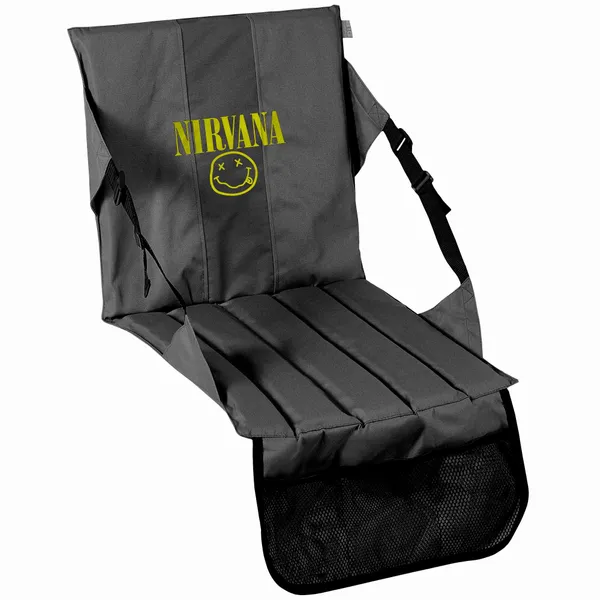 Bleacher Seat with Mesh Pocket