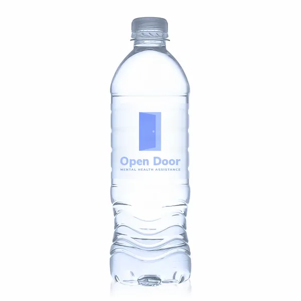 16.9 oz Standard Custom Label Water Bottles - Custom Canvas Now