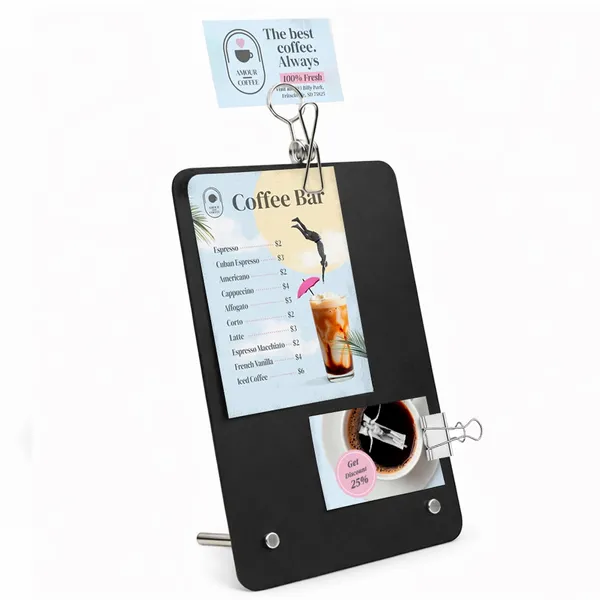 Metal Desk Display - Custom Canvas Now