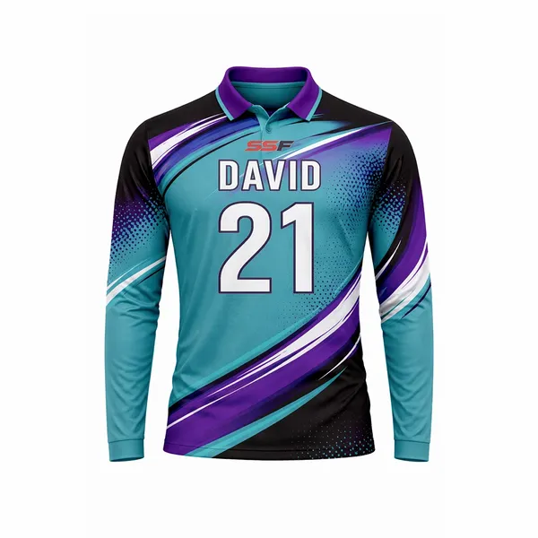 Full Color Sublimated Long Sleeve Polo - Custom Canvas Now