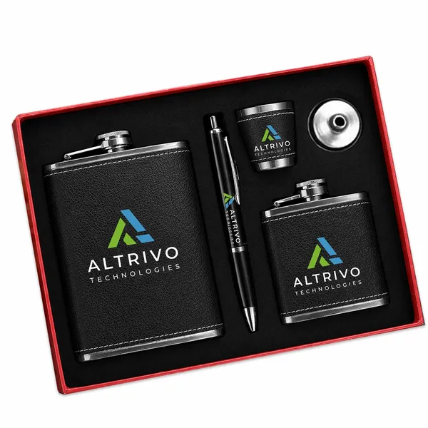 Camping Flask Sets - Custom Canvas Now