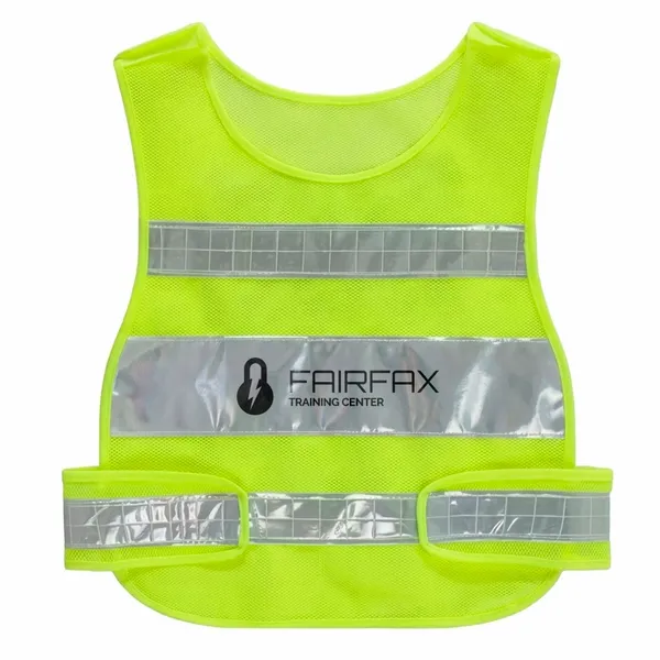 Mesh Reflective Safety Vests - Custom Canvas Now