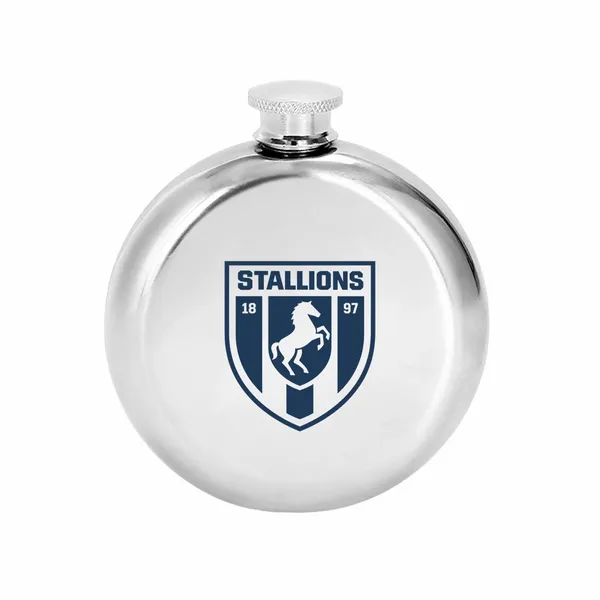 Round Hip Flasks - Custom Canvas Now