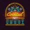 Cocktail Party Neon Sign - Custom Canvas Now