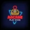 Arcade Play Zone Neon Sign - Custom Canvas Now