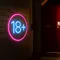 Eighteen Plus Neon Sign - Custom Canvas Now