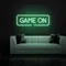 GAME ON Greeny Neon Sign - Custom Canvas Now