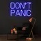 Don't Panic Neon Sign - Custom Canvas Now