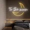 To The Moon Neon Sign - Custom Canvas Now