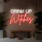 Drink Up Witches Neon Sign - Custom Canvas Now