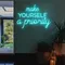 Quotes Neon Sign - Custom Canvas Now