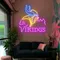 Vikings Neon Sign - Custom Canvas Now