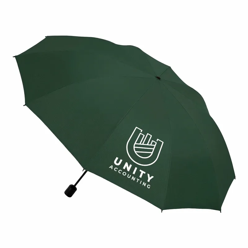 Auto Folding Umbrella - 42 In Arc - Custom Canvas Now