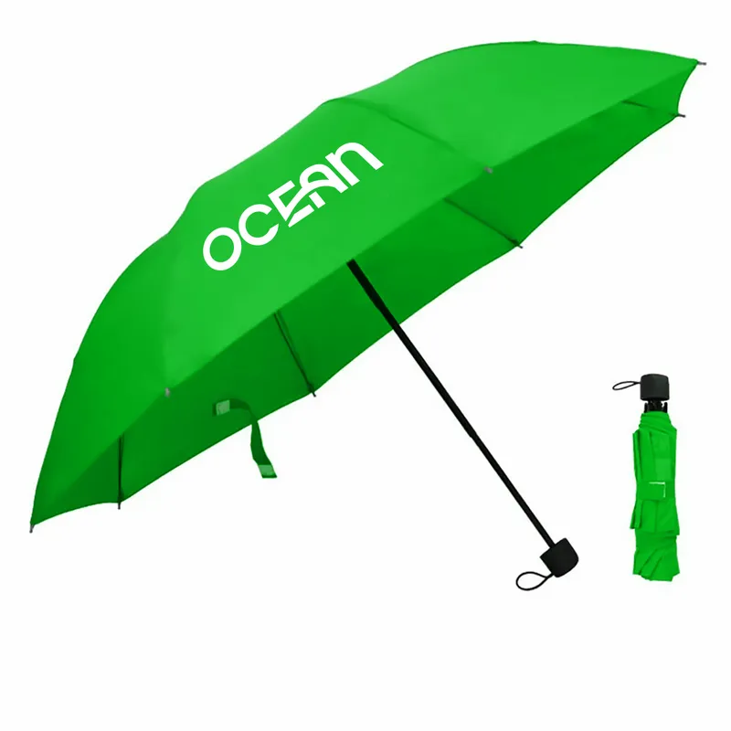 Compact Foldable Umbrella - 42 in Arc - Custom Canvas Now