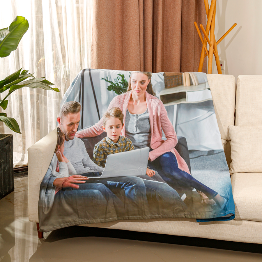 Fleece Blanket - Custom Canvas Now