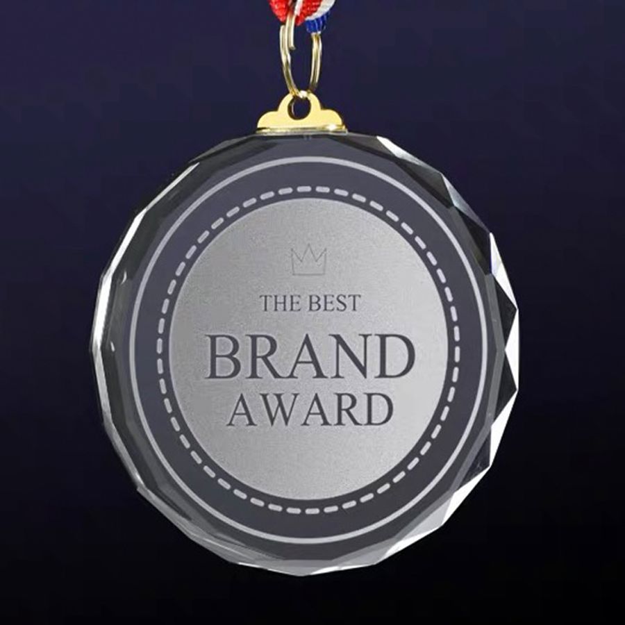 Standard Crystal Medal - Custom Canvas Now
