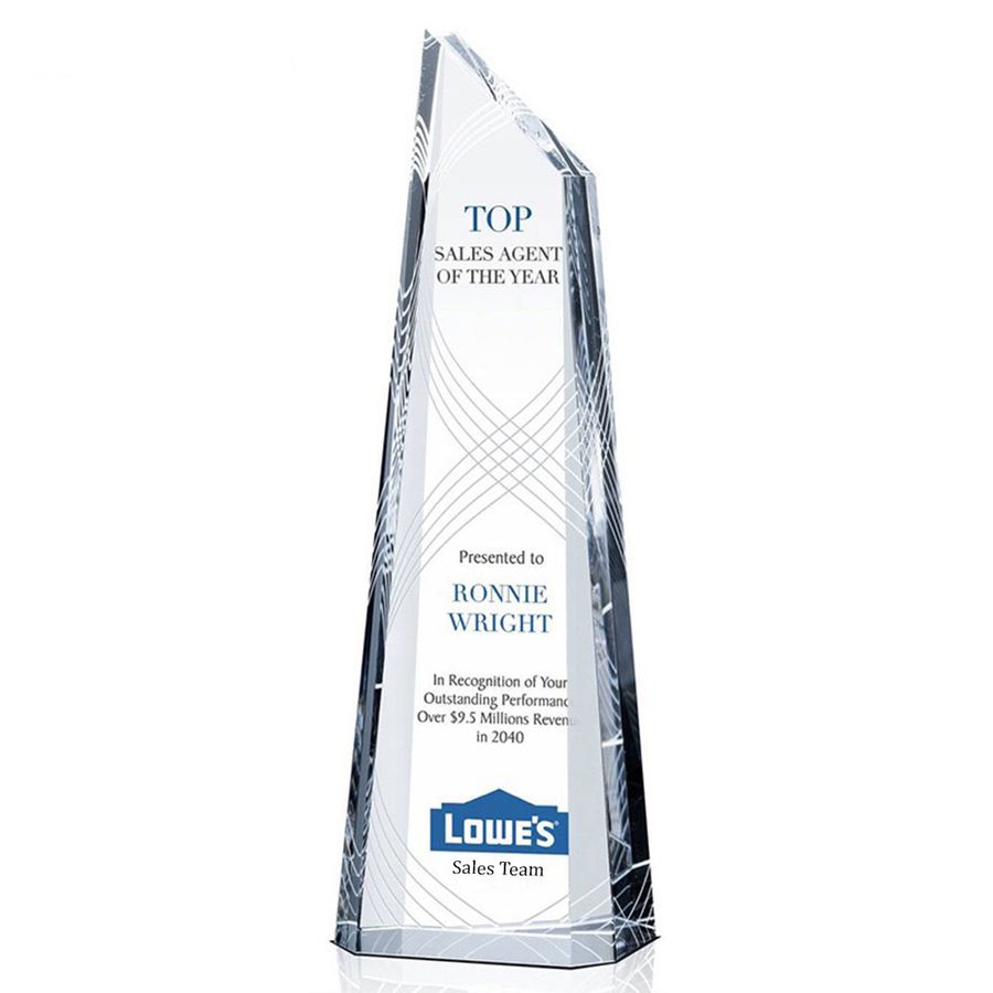 Monument Crystal Trophy - Custom Canvas Now