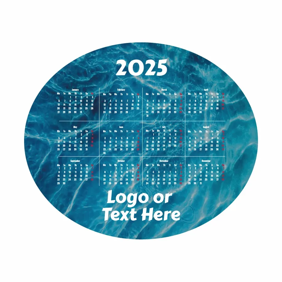 Nautical Calendar Mouse Pad - Custom Canvas Now