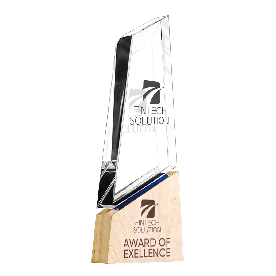 Prism Crystal Trophy - Custom Canvas Now