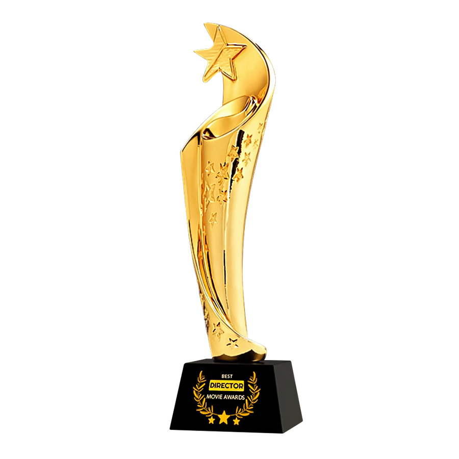 Sparkling Star Trophy - Custom Canvas Now