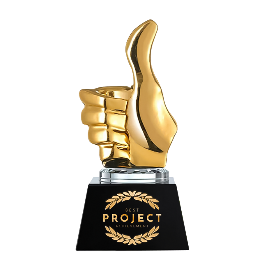 Excellence Trophy - Custom Canvas Now