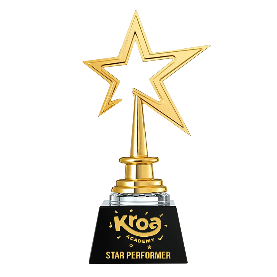 Hollow Star Trophy - Custom Canvas Now
