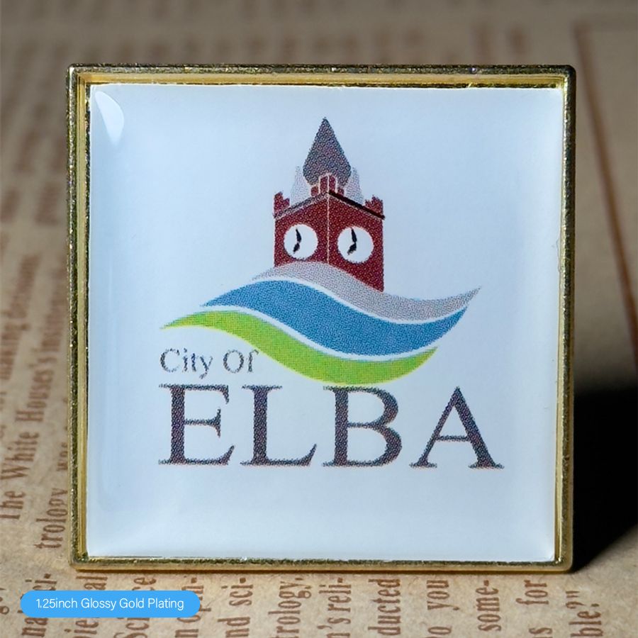 Epoxy Lapel Pin Deal - Custom Canvas Now