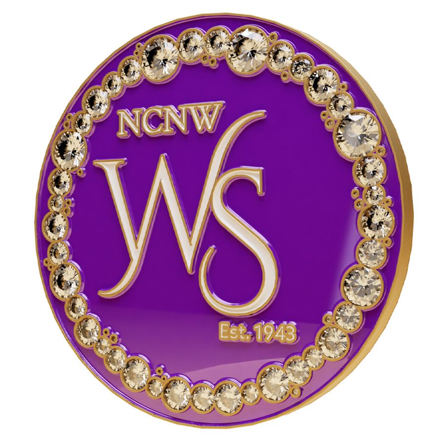 Rhinestone Pin - Custom Canvas Now