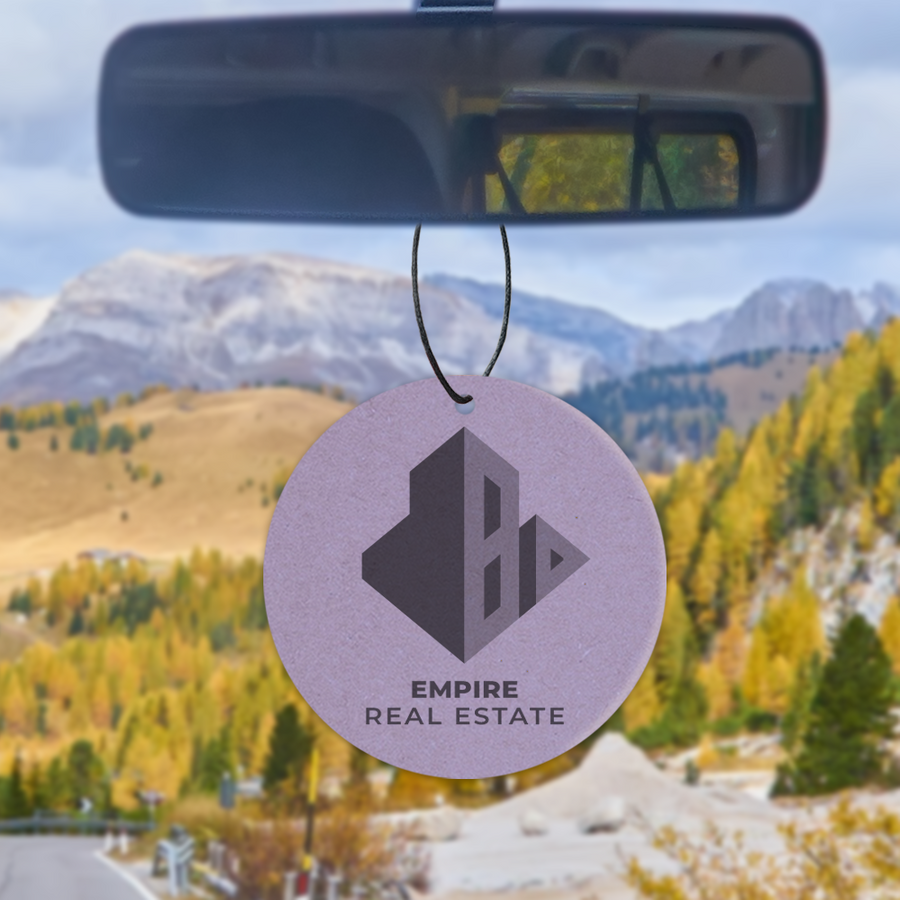 Eco Kraft Paper Air Freshener - Custom Canvas Now