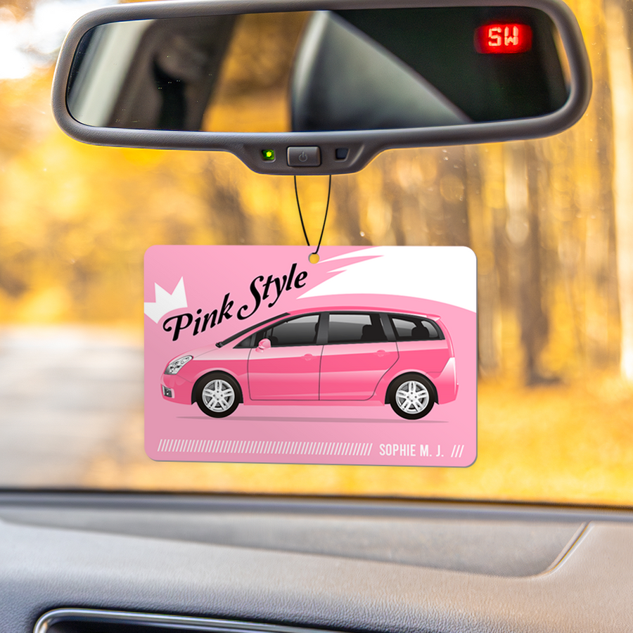 Customized Car Air Freshener - Custom Canvas Now