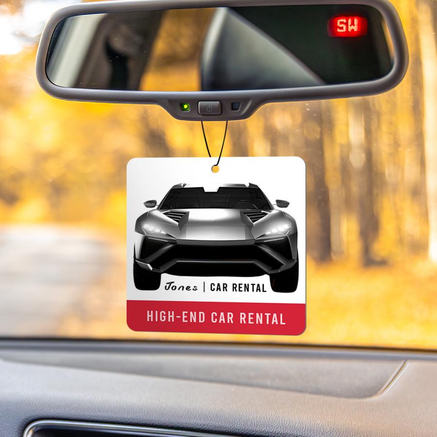 Customized Car Air Freshener - Custom Canvas Now