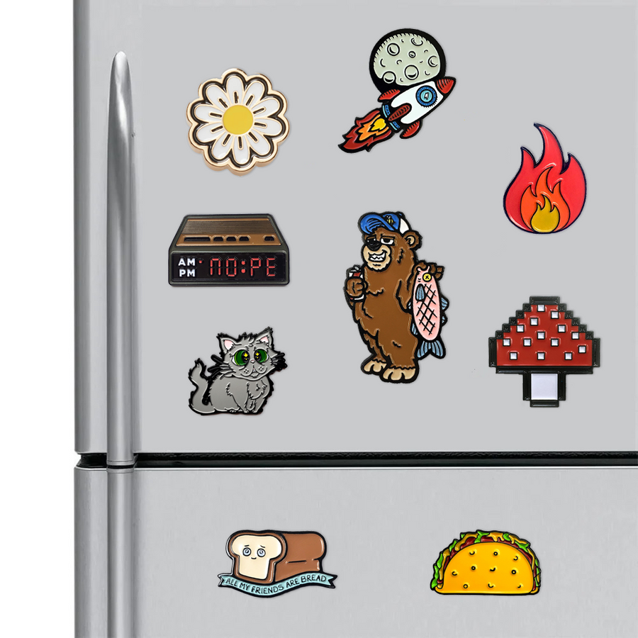 Custom Metal Magnets - Custom Canvas Now