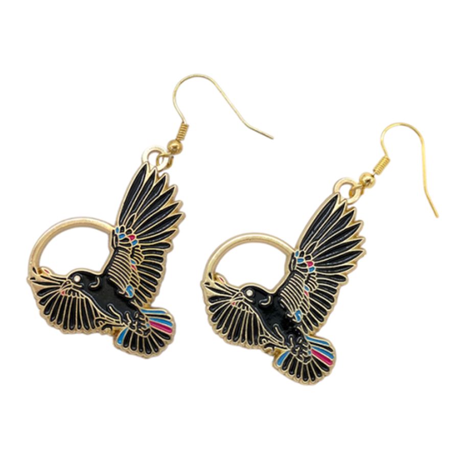 Soft Enamel Metal Earrings - Custom Canvas Now