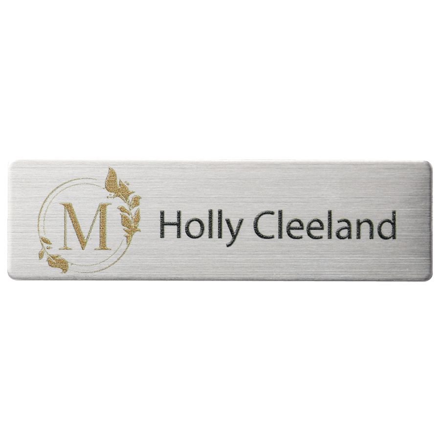 UV Printed Name Badges - Custom Canvas Now