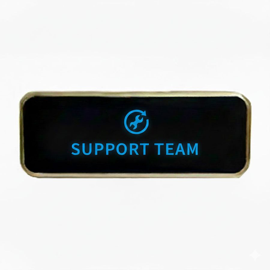 LED Name Badges - Custom Canvas Now