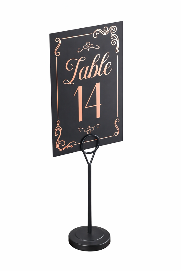 Paper Table Numbers - Custom Canvas Now